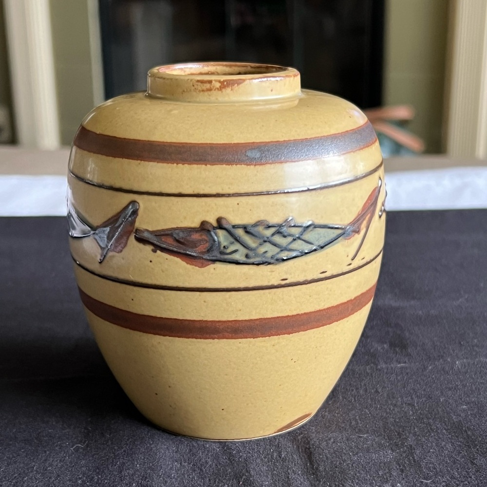 Japanese Fish Vase